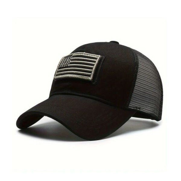 Camo Hook-and-Loop Mesh Cap